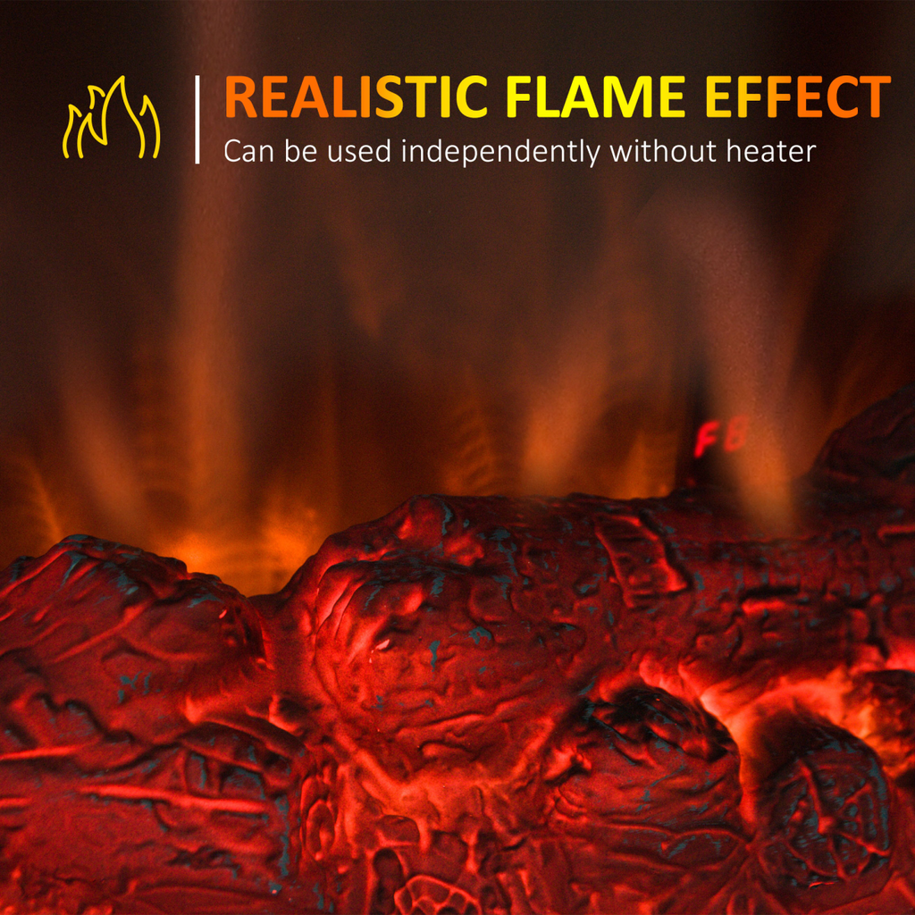 Electric Heater, 1000W/2000W-Black