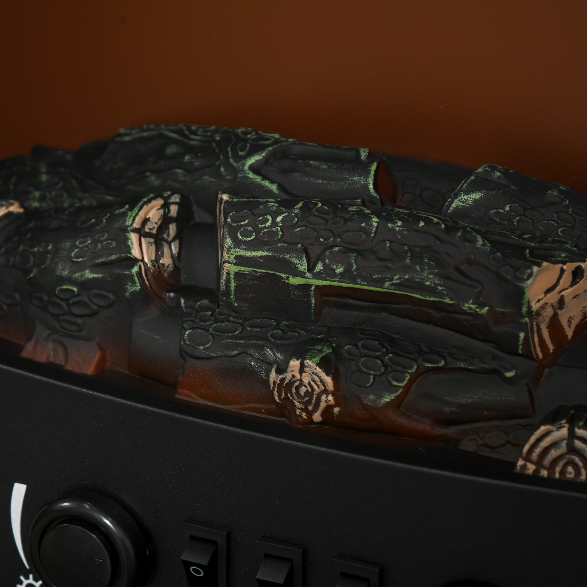 Electric Fireplace Stove Heater  Flame Effect, Overheat Safety Protection