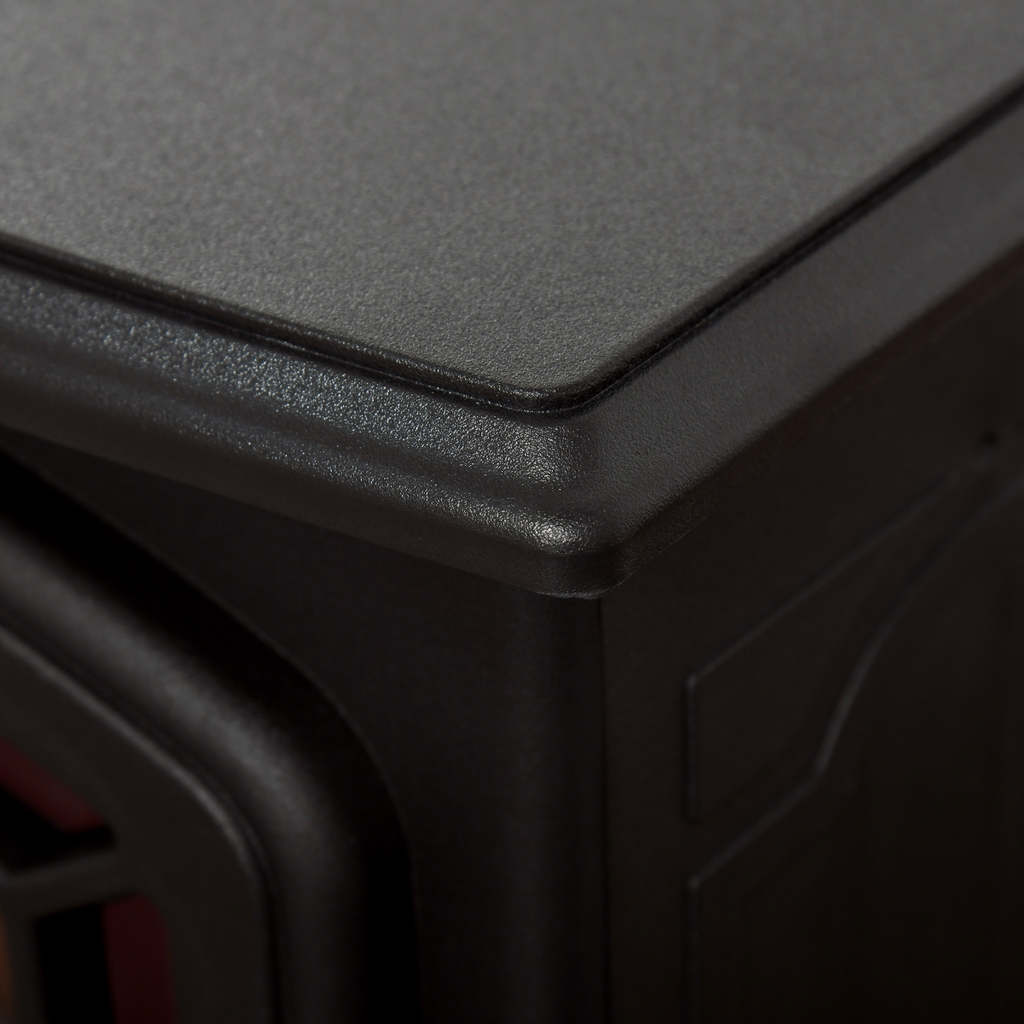 Free standing Electric Fireplace Stove Flame Effect Overheat Safety Protectio