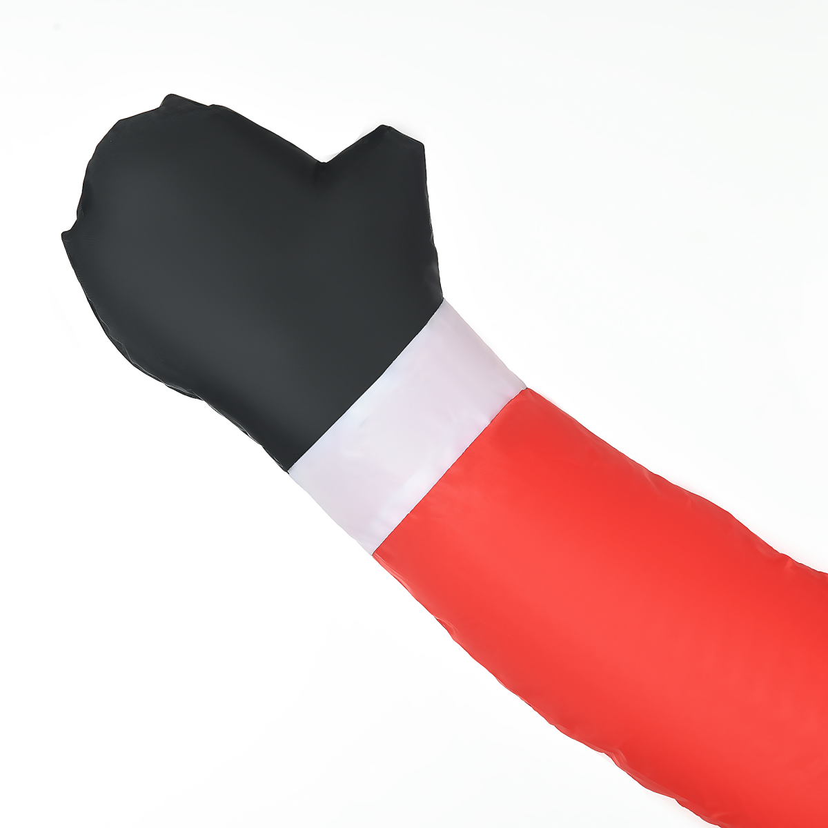 HOMCOM 7ft Christmas Inflatable Santa Claus from Chimney with LED Lights