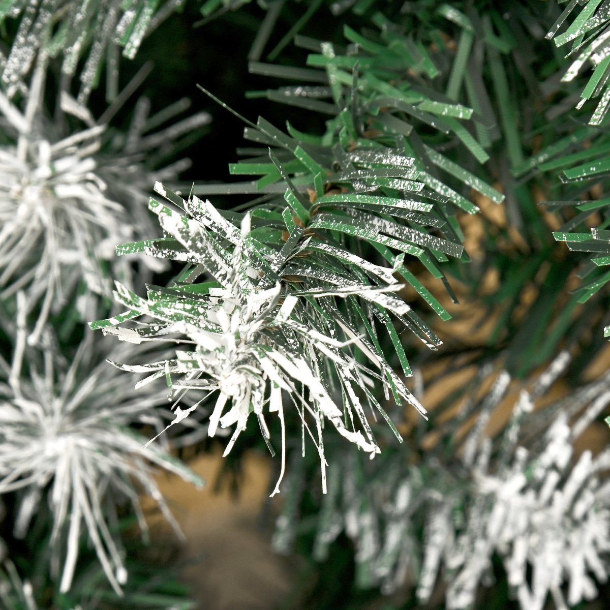 6FT Artificial Christmas Tree Pine Cones Xmas Home Deco Automatic Open Green