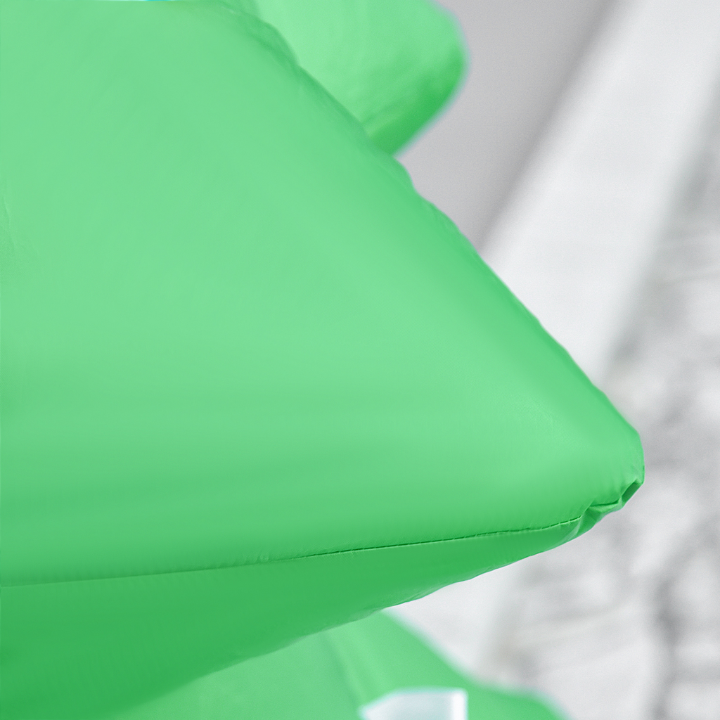 5ft Inflatable Christmas Tree Xmas Air Blown  LED Lawn Yard Outdoor Ornaments