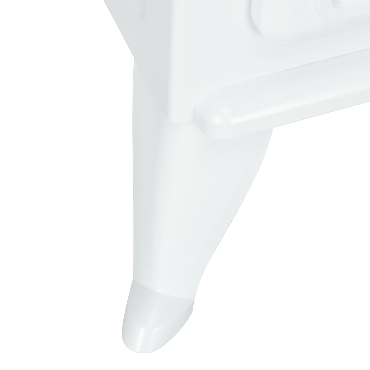 HOMCOM Fireplace Stove Heater Log Burning Flame Electric 950/1850W White