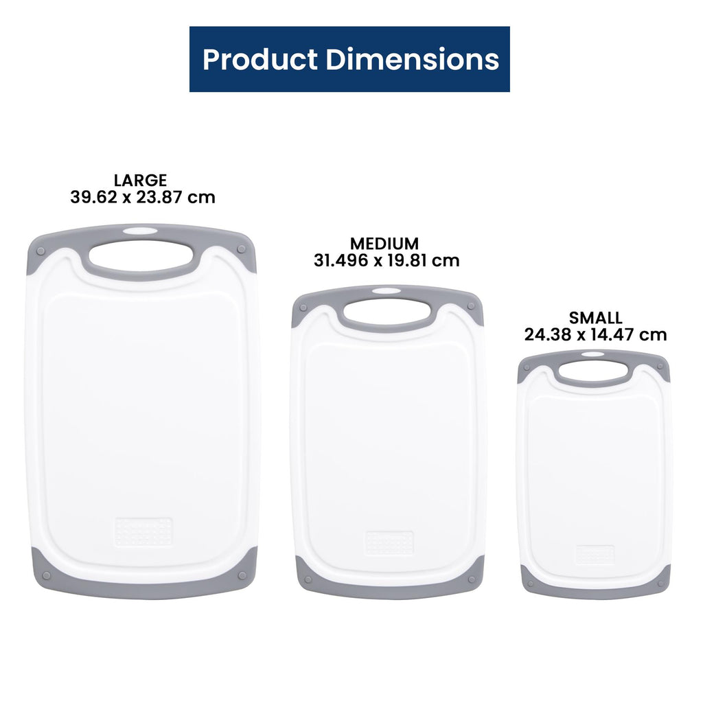 3PC Chopping Board Set