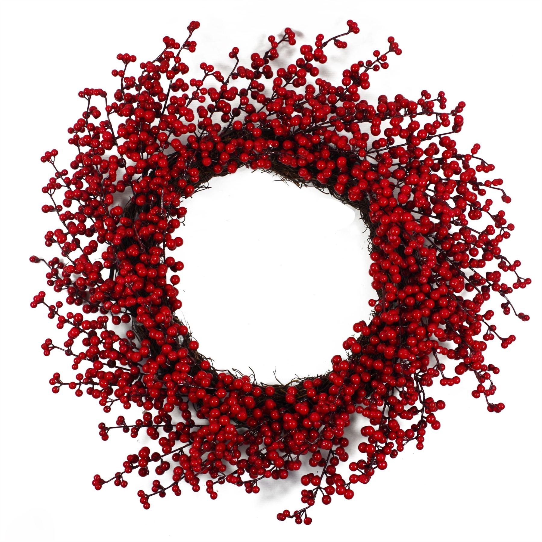 60cm (24") Extra Large Luxury Christmas Red Berry Wreath