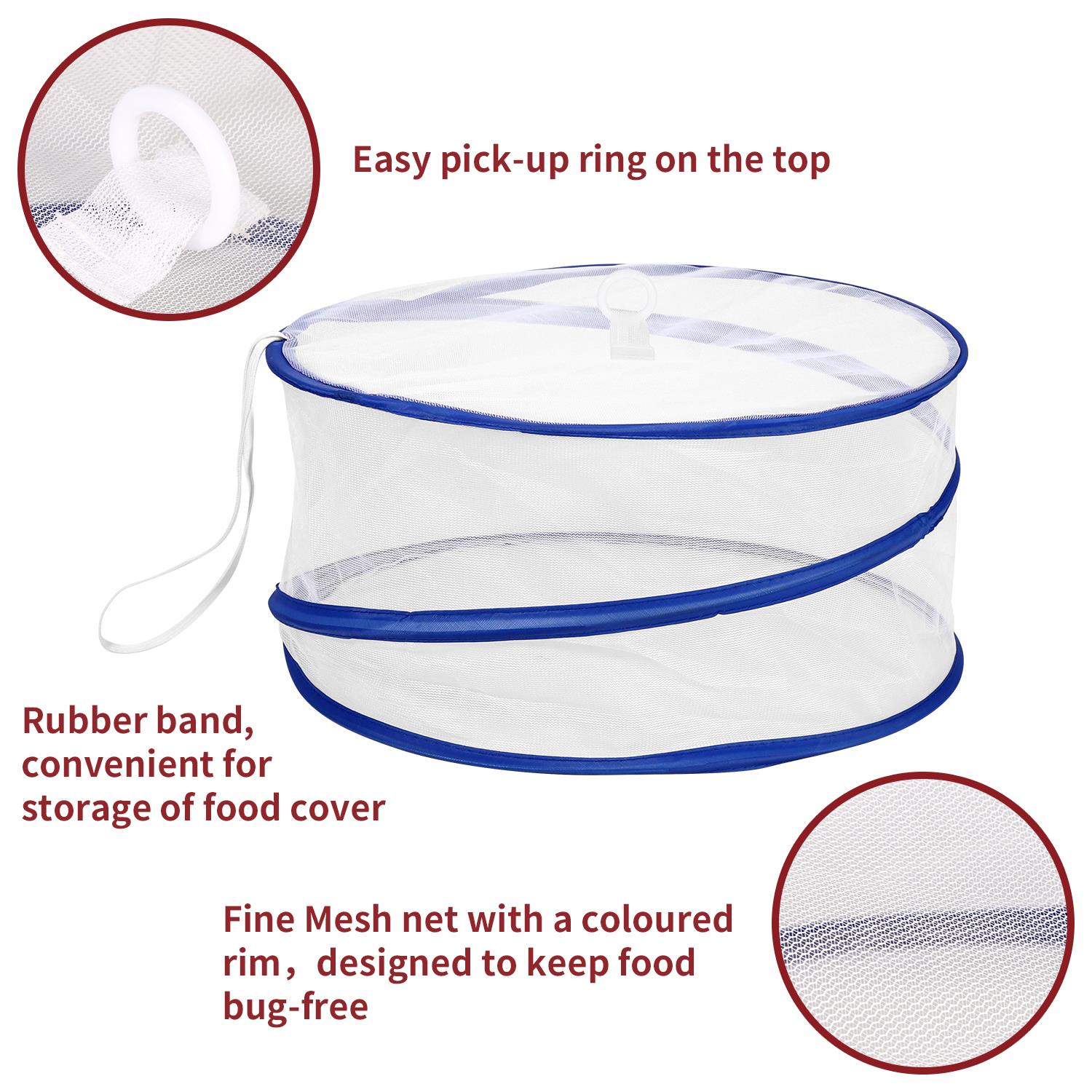 VINSANI SET OF 3 POP UP FOOD COVERS 0008501