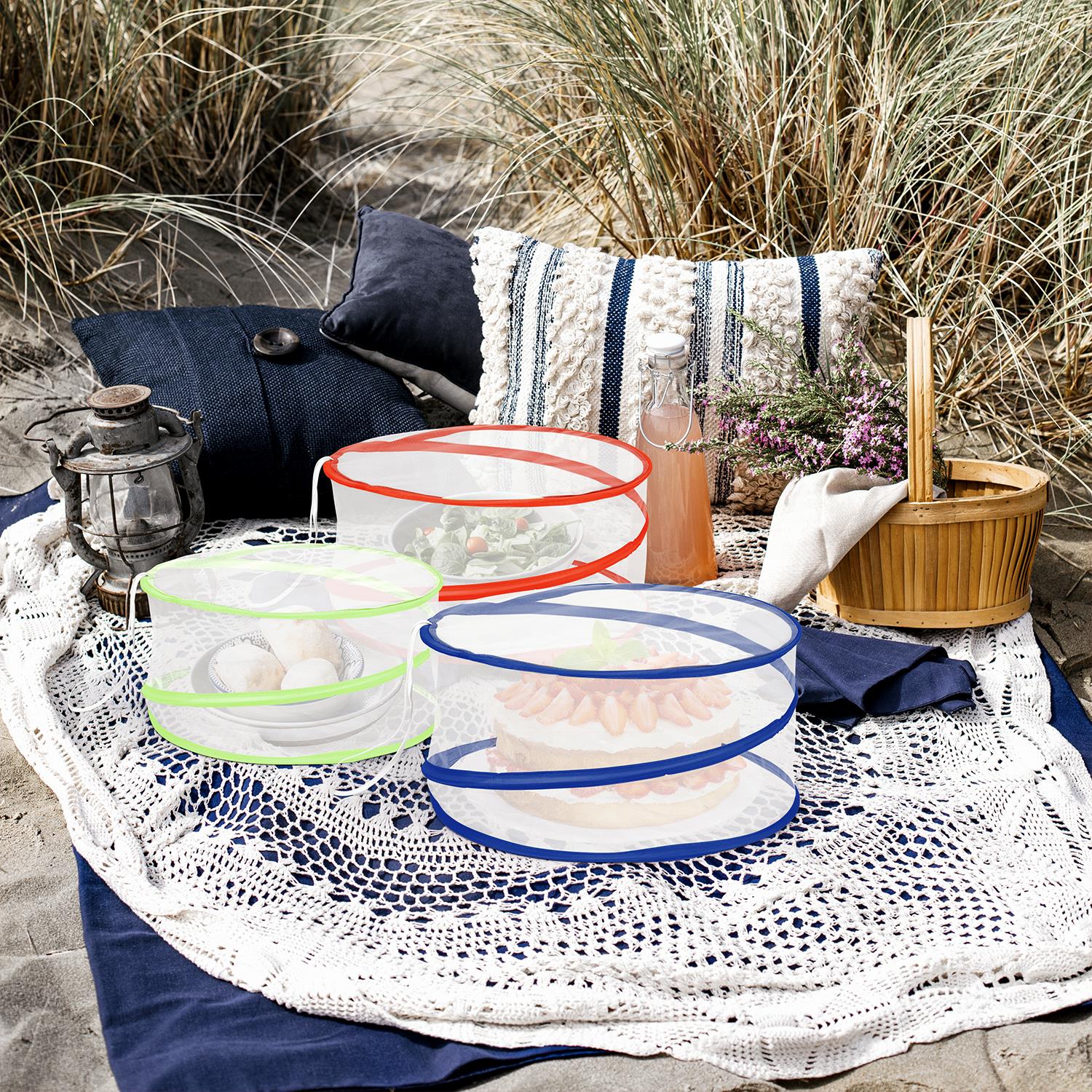 VINSANI SET OF 3 POP UP FOOD COVERS 0008501